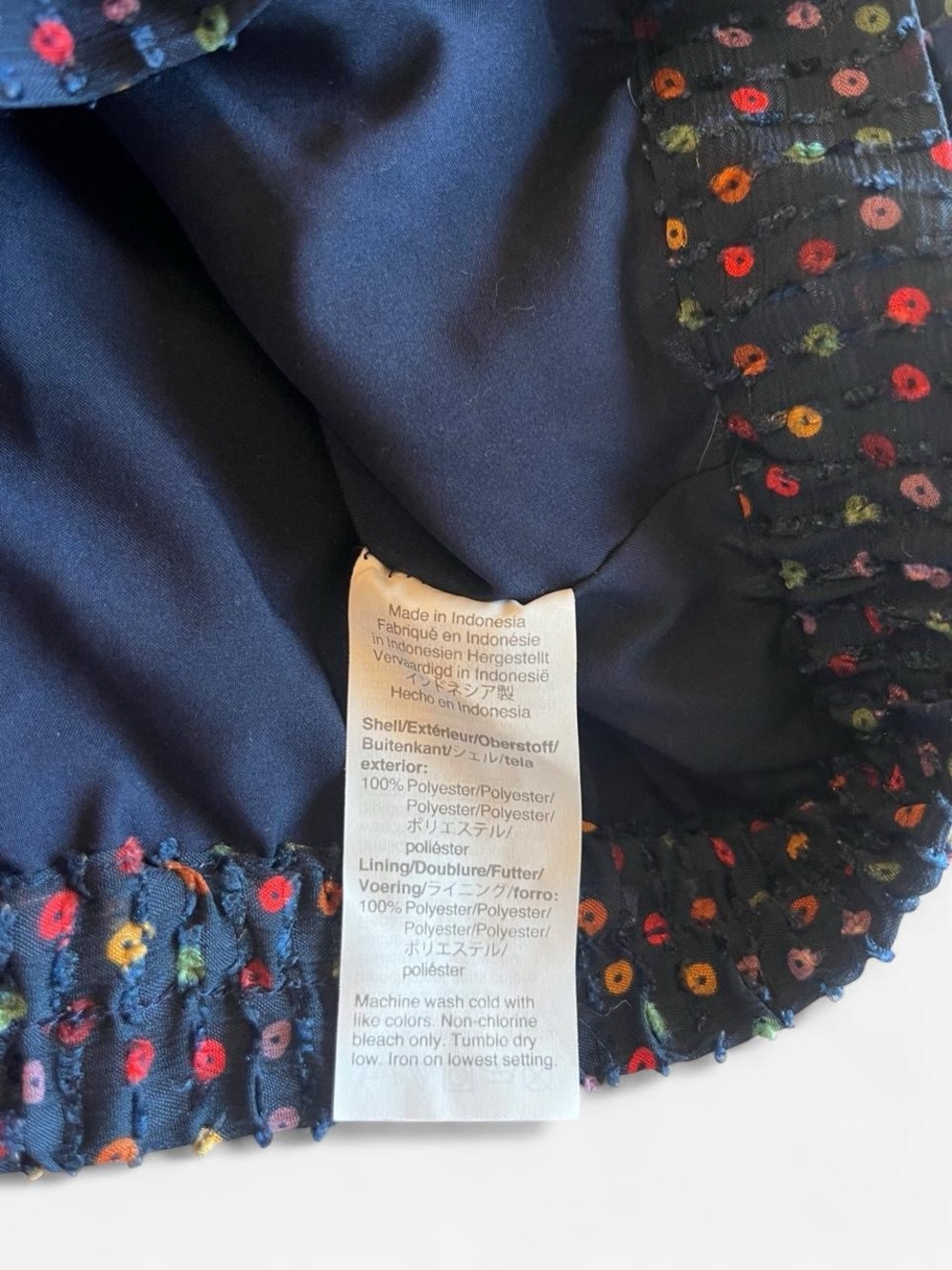 Madewell Lyric Wrap Top in Sugar Dot Size Large 70s Inspired - Picture 7 of 9